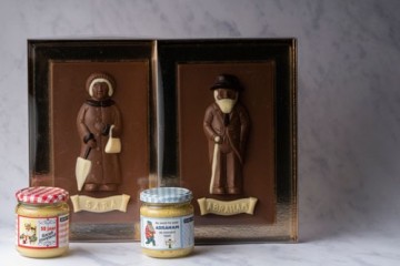 Abraham en sarah  mosterd  streekproducten 0