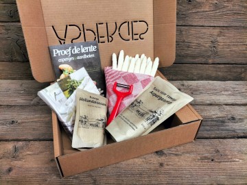 Aspergepakket geschenkdoos mix
