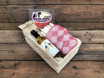 Aspergepakket in kist livar