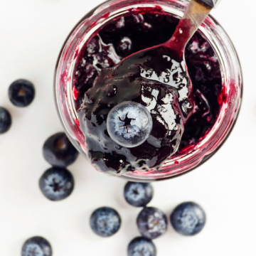 Limburgse blauwe bessen jam