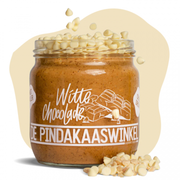 Pindakaas witte chocolade