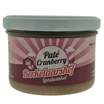 Cranberry paté Berkelaarshof