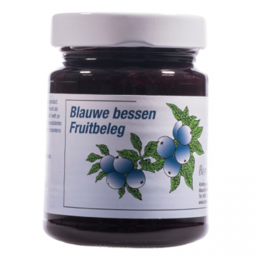 Limburg blauwe bes fruitbeleg