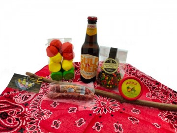 Carnavals knapzak met bier