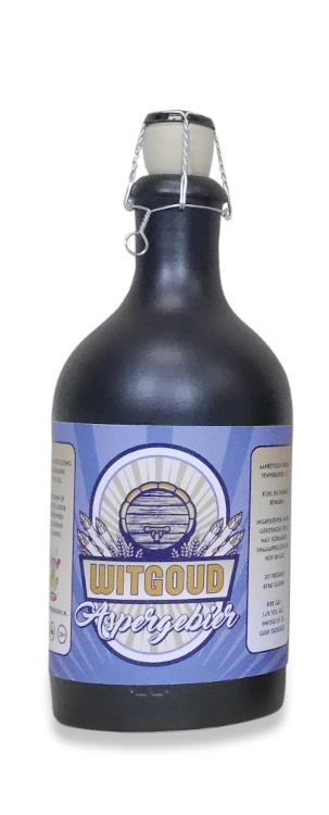 Aspergebier het witte goud in kruik