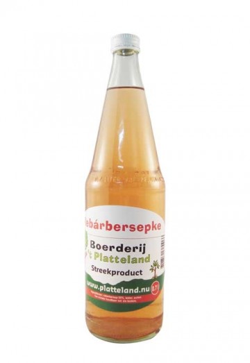 Rebarbersepke Platteland 700 ml