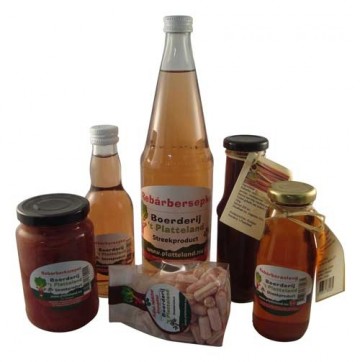 Rebarbersepke Platteland 200 ml