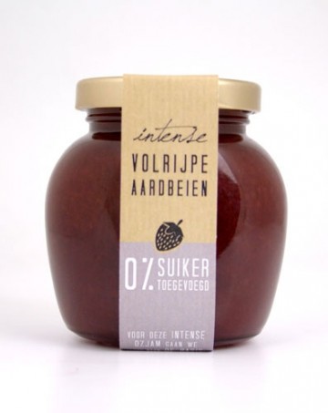 0% jam aardbei