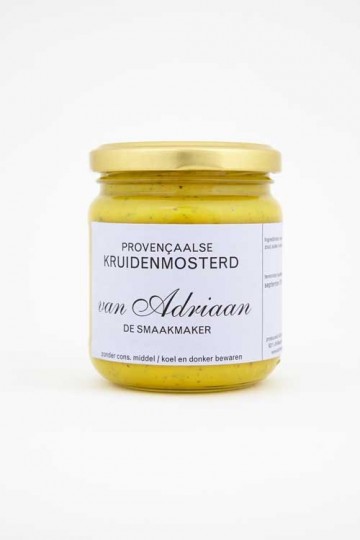 Provençaalse kruiden mosterd van Adriaan de Smaakmaker