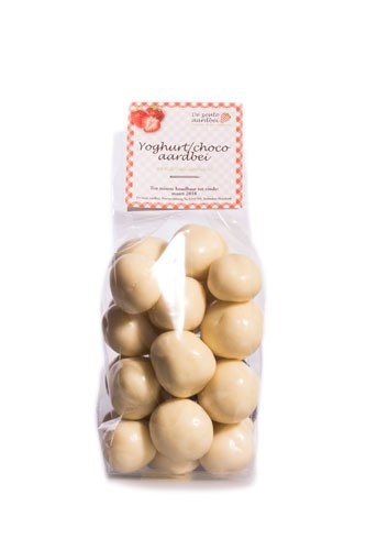 yoghurt aardbei bonbon