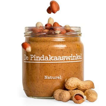 Pindakaas Naturel van de Pindakaaswinkel