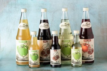 Puur appel sap en puur kersen sap