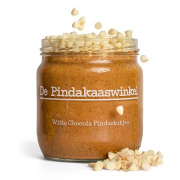 Pindakaas witte chocolade